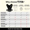 TIYA Running Vest Phone Holder with Light - Waterproof, Touchscreen