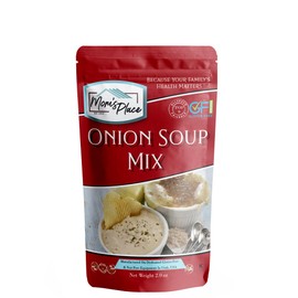 Mom’s Place Gluten-Free Onion Soup Mix or Chip Dip, Kosher, Nut Free, Soy Free, Vegan, Dairy Free, 16 servings, 2.0 oz