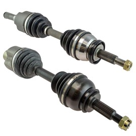 TRQ Front CV Axle Shaft Assembly Pair LH & RH Set Compatible with Ranger Explorer