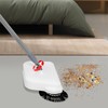 QUSKLISU Hand Push Floor Sweeping Machine, Manual Non Electric Carpet