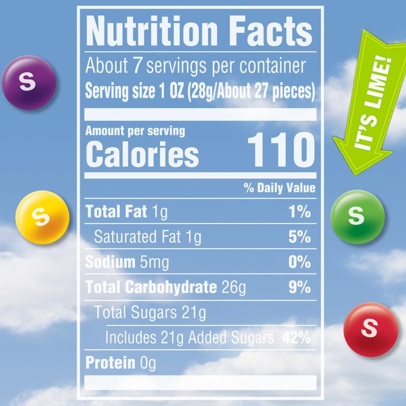 SKITTLES Original Chewy Candy, 7.2 oz Bag