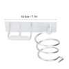 Aluminum Wall Mounted Shelf Hair Dryer Rack Organizer Holder Stand