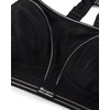 Champion Women's Shock Absorber S5044 Ultimate Run Bra, Opaque, Black,
