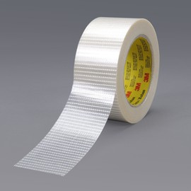 Scotch Bi-Directional Filament Tape 8959, Clear, 50 mm x 50 m, 5.7 mil