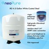 Neo-Pure 4.5 Gallon Reverse Osmosis Water Storage Tank – White