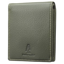 Hush Puppies HP0606 Hush Puppies Nick Wallet Bifold Coin Purse Cowhide Leather HP0606 (Green (50)), green (50)