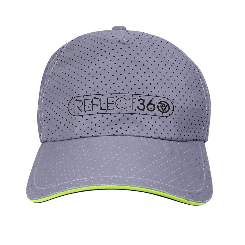 Proviz REFLECT360 Breathable Reflective Running Cap for Men Women Silver