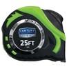 Century Drill & Tool 72822 High Visibility Tape Measure, 25-Foot