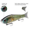 Bassdash SwimShad Glide Baits Jointed Swimbait Bass Pike Salmon Trout