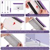 Baseboard Cleaner Tool with Handle, 60" Extendable Long Handle Baseboard