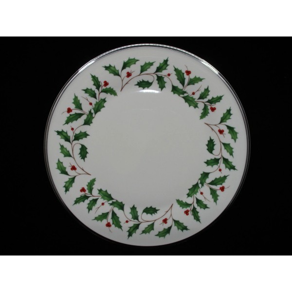 LENOX HOLIDAY PLATINUM BREAD & BUTTER PLATE - 6 3/8"