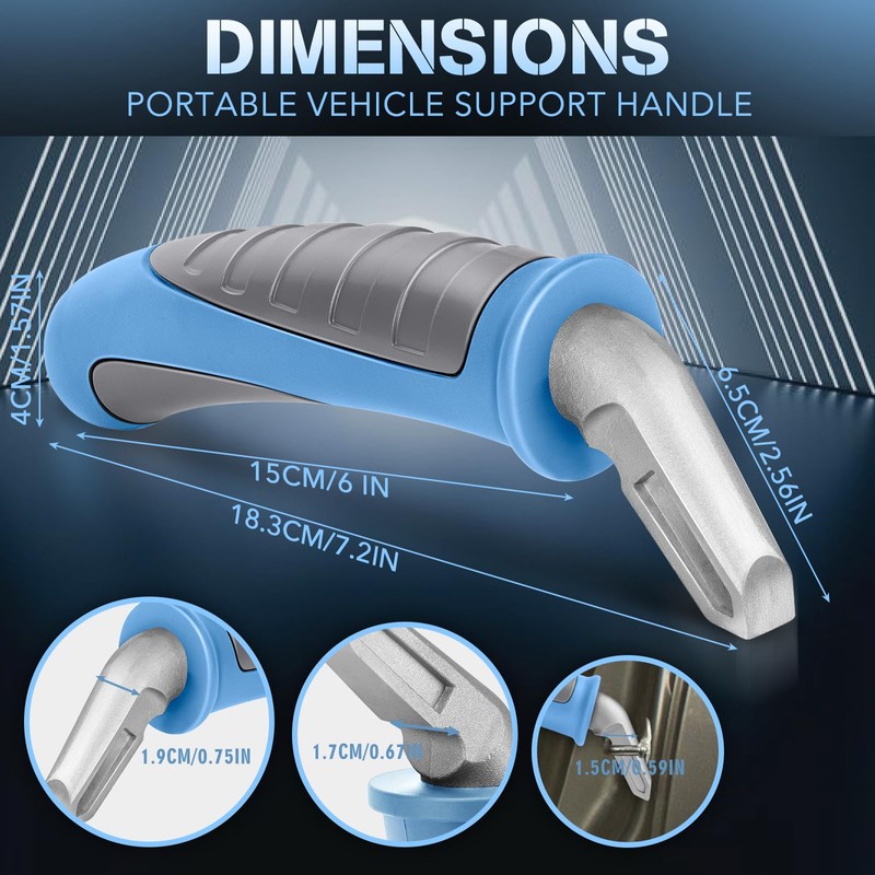 Milifox Car Door Handle for Elderly Car Handle Assist Support,
