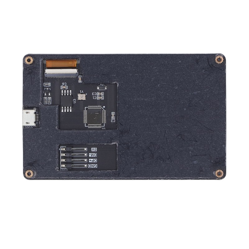 USB Mini Screen Adjustable Brightness 3.5in IPS Computer Temp CPU