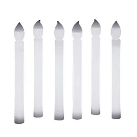 CB Church Supply Candlelight Service Glow Stick Vigil Candles by Will & Baumer, 12-Count, White