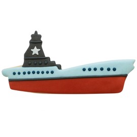 Military Aircraft Carrier Ship 4.75 Inch Cookie Cutter from The Cookie Cutter Shop – Tin Plated Steel