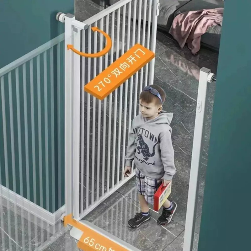 방묘문 안전문 고양이 펜스 무타공 막이 강아지 [Q. 폭 231240c]