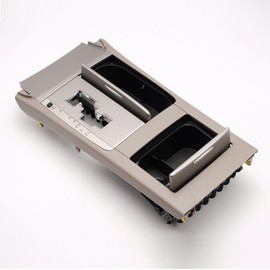 QNEBDFC Center Console Shifter Bezel Trim Lid Cover for Toyota Camry 2007-2011, OEM 58805 06070-silver