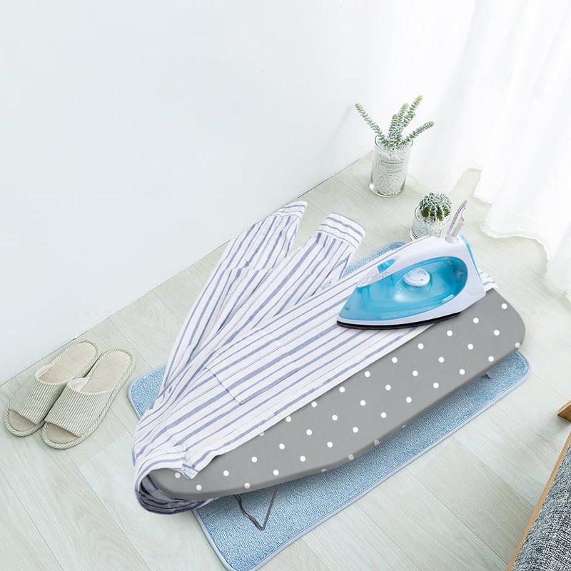 MZXcuin Small Ironing Board Cover Scorch Resistant, Table top Ironing
