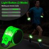 LED Armband Rechargeable, 2Pcs High Visibility Running Gear for Night