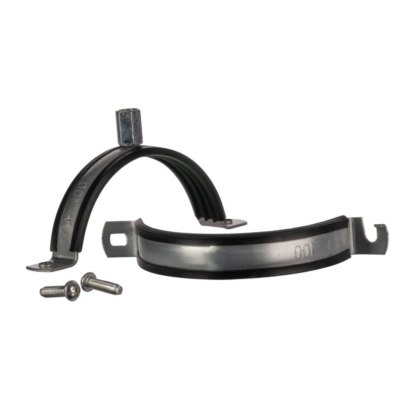 Pipe Clamp Diameter 100 mm Spiral Duct Pipe Seal Rubber