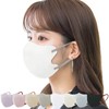 [一木良品] 薄型マスク 息しやすい 3Dマスク 20枚入(10枚入×2パック) 立体マスクバイカラー 小顔 立体 不織布 使い捨て