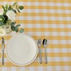 maxmill Square Checkered Tablecloth Water Resistance Antiwrinkle Spillproof Heavy Weight