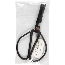 Vivi Gade Vintage Small Scissors for Fabric, Bandage and Other Materials, L: 15 cm, W: 8 cm, black, 1pc