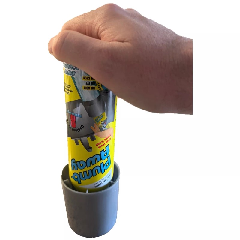 Plumb Away Drain Clog Remover & Cleaner-NO Chemicals-Easy to use-
