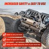 Nilight Synthetic Winch Rope Extension 3/8 Inch x 50 Feet