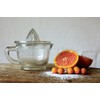 Creative Co-Op 2-Piece Clear Pressed Glass Juicer