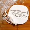 Trumpet Cookie Cutter 1 Piece
