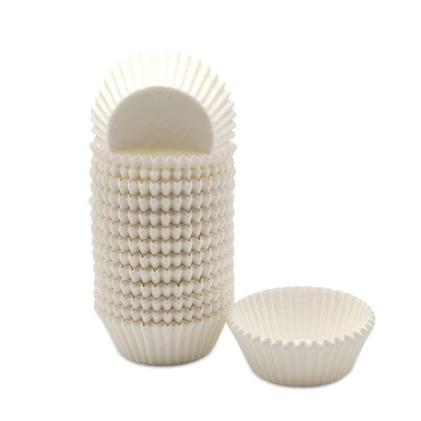 Bakehope Greaseproof Mini Cupcake Liners, Premium Paper Baking Cups for