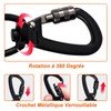 Dog Harness with Velcro Fastening, Anti-Pull Breathable Chest Harness, No-Pull