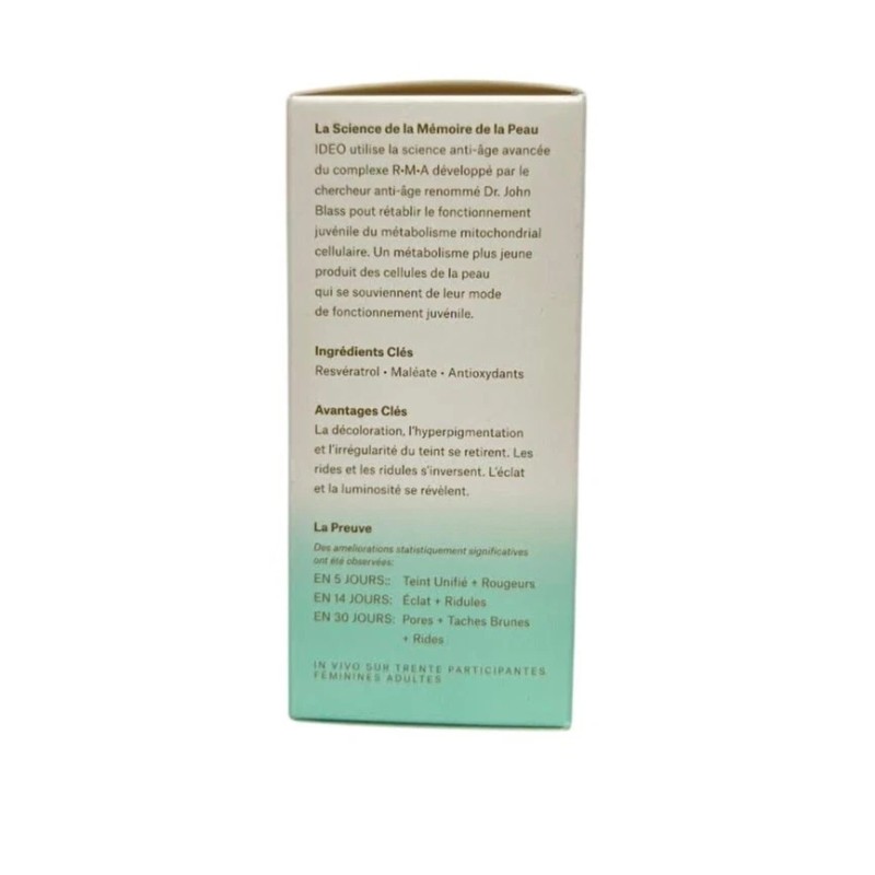 Ideo Skin Memory Serum 30 ml/1oz - New In Box