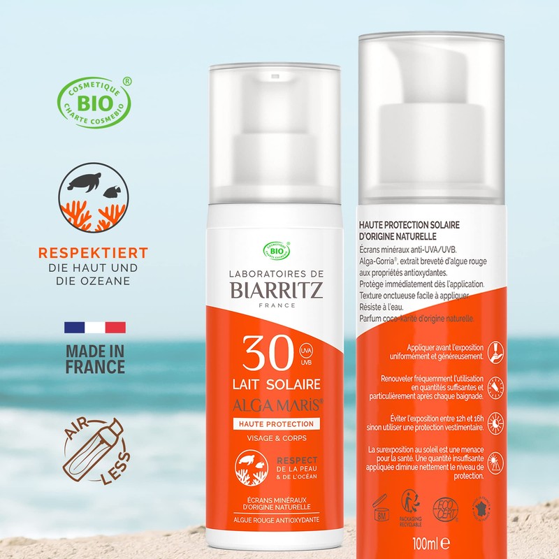Laboratoires de Biarritz - Sun Lotion SPF30 ALGA MARIS® with