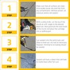 SIKA Sikaflex-410 Asphalt Sealant, Black, Self-Leveling Hybrid Sealant for Filling