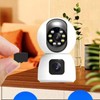 2.4G Dual Lens Security Camera WiFi Camera Indoor Camera for