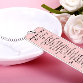 Sweet 16 Gifts for Girls - 16 Year Old Girl Gifts, Happy 16th Birthday for Daughter Niece Sister Birthday Bookmark for Friends Sweet Sixteen Gifts, 16th Birthday Gifts for Girls