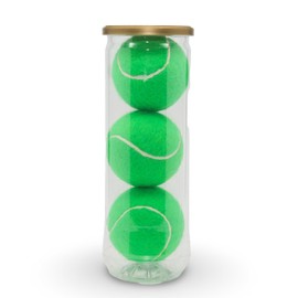 Price's Tube of 3 Colour tennis balls(1 x 3 Green balls)