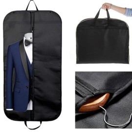1 Pack Suit Bag,Reusable Full Zipper Garment Bag,Suit Cover, Dust Cover, And Gusset Carriers For Men Full Zipper Garment Bag For Suits And Coats(60 * 100cm)