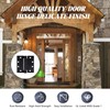 Self Closing Door Hinge 4-1/2 inch Matte Black Auto Close