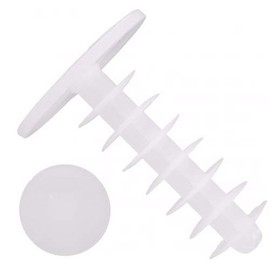 OFIXDO: Scaffolding Plugs Nylon and Rubber 14 x 28 x 40 mm Round Slats Pack of 20