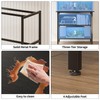 APPOLYN 40-50 Gal 3-Tier Aquarium Stand Fish Tank Stand, Black