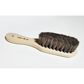 100% Brown Horse Hair, A Must See For Those With Thin Hair, Super Soft Hair Brush, Made In Japan, Perfect For Combing Thinning Hair Or Baby Hair [Asakusa Marburu]