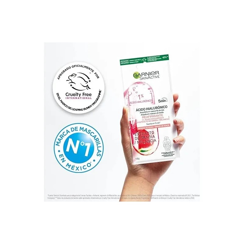Set Mascarilla Garnier Skin Active Reafirmante Sandía Mixta