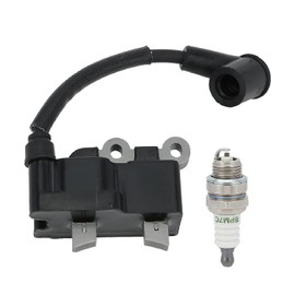 291337001 Ignition Coil + Spark Plug for Ryobi RY254BC RY251PH RY252CS RY253SS 2 Cycle 25cc 25.4cc String Trimmer Brush Cutter