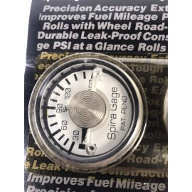SpiraGage Built-In Tire Gauge Big Trucks RV’s Buses United Instruments 0-160 PSI
