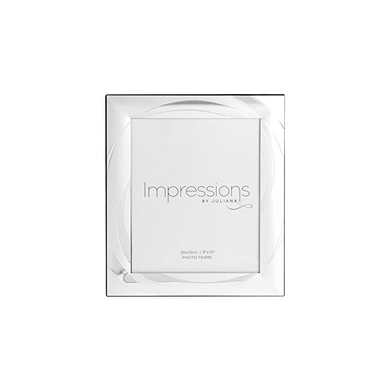 Impressions Silverplated Photo Frame with Swirl - 8' x 10'