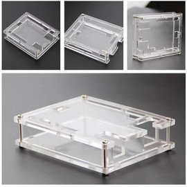Gikfun Uno R3 Case Enclosure Transparent Clear Computer Box Compatible with Arduino UNO R3 EK1642