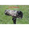 Rainsleeve cover for camera lenses. Large size in an attractive